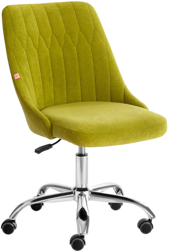 Кресло TetChair Swan (флок, олива)