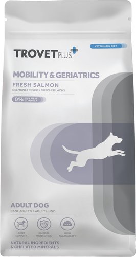 Сухой корм для собак Trovet Plus Adult Dog Mobility & Geriatrics Fresh Salmon (10кг)
