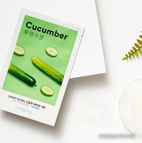 Missha Маска для лица Airy Fit Sheet Mask Cucumber