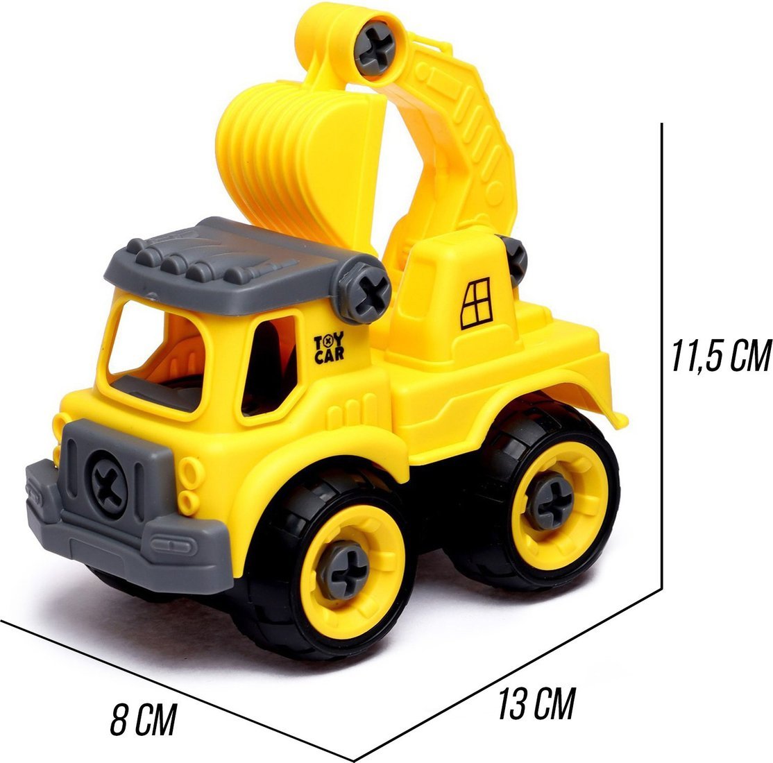 Конструктор Sima-Land Машина с ковшом D916 7016004 (26эл)