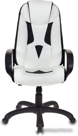 Кресло Бюрократ VIKING-8/WH+BLACK (белый/черный)