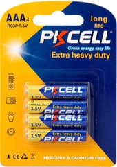 Батарейки PKCELL Extra Heavy Duty Battery R03P AAA 4 шт.