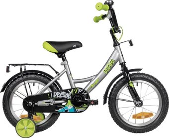 Детский велосипед Novatrack Vector 14 143VECTOR.SL5 (серебристый)