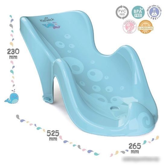 Горка для купания Kidwick Аква Мини KW150200 (голубой)