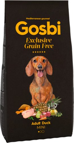 Сухой корм для собак Gosbi Exclusive Grain Free Adult Duck Mini 7 кг