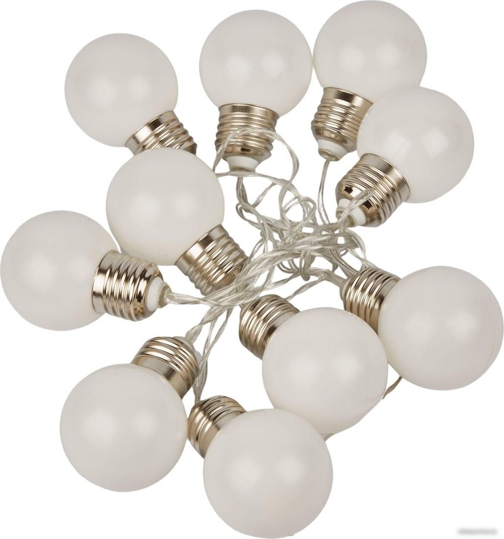 Новогодняя гирлянда Uniel ULD-S1800-010/STB/3AA WARM WHITE IP20 BULBS UL-00008421
