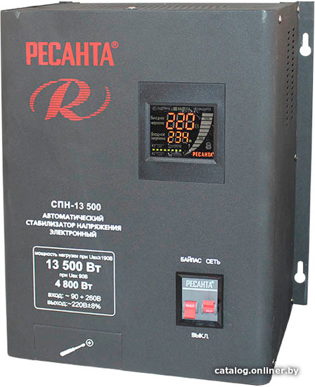 Стабилизатор напряжения Ресанта СПН-13500 Стабилизатор напряжения Ресанта СПН-13500