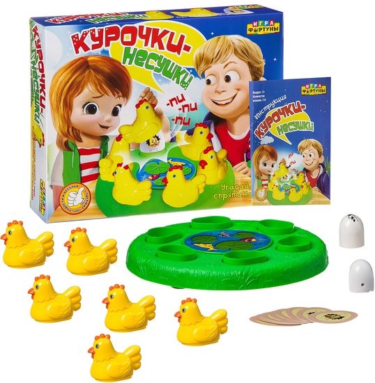 Настольная игра Фортуна Курочки-несушки Ф94476