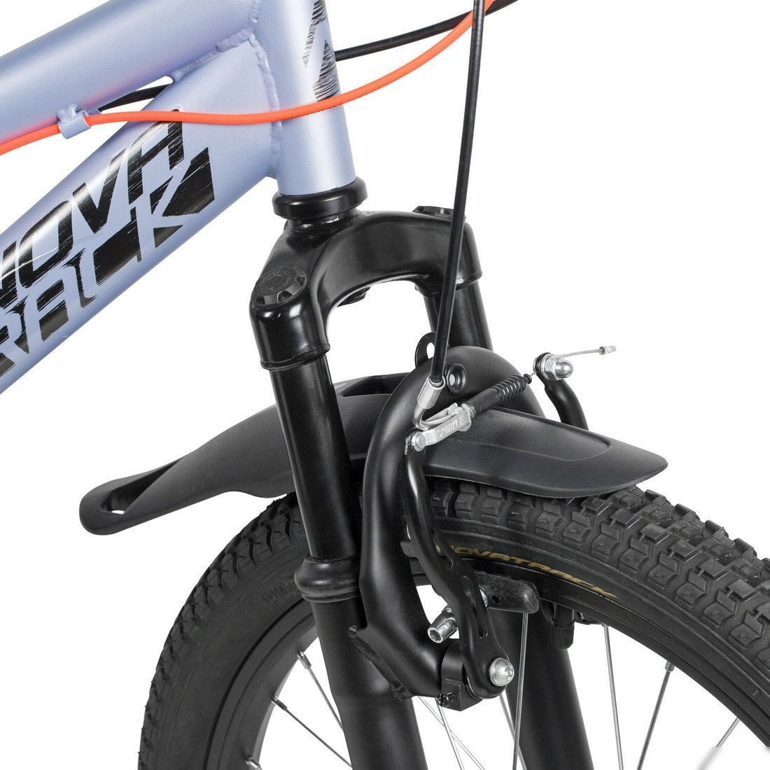 Детский велосипед Novatrack Shark 20 20SS6V.SHARK.GRB6 (серо-голубой)