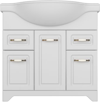 Style Line Тумба под умывальник Олеандр-2 90 2 ящика (для классической раковины)