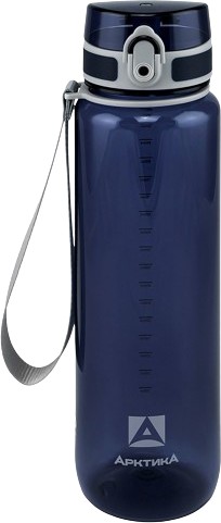 Бутылка для воды Арктика 720-1000-BL 1л (синий)