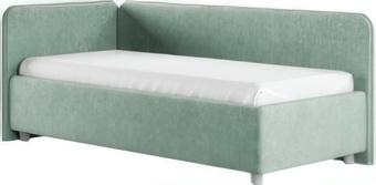 Кровать-тахта Сонум Capri L 90x200 (микровелюр селадон)