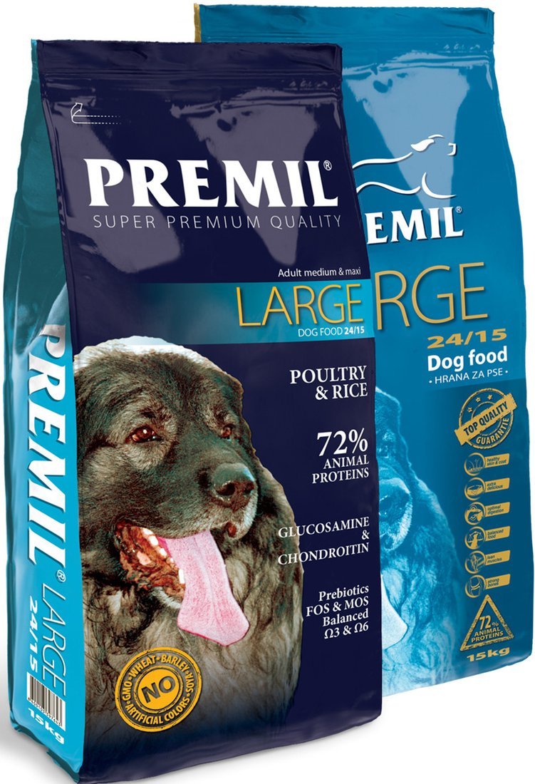 Сухой корм для собак Premil Large 2.5 кг