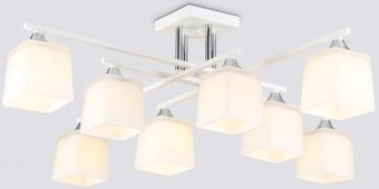 Подвесная люстра Ambrella TR303043/8 WH (белый)