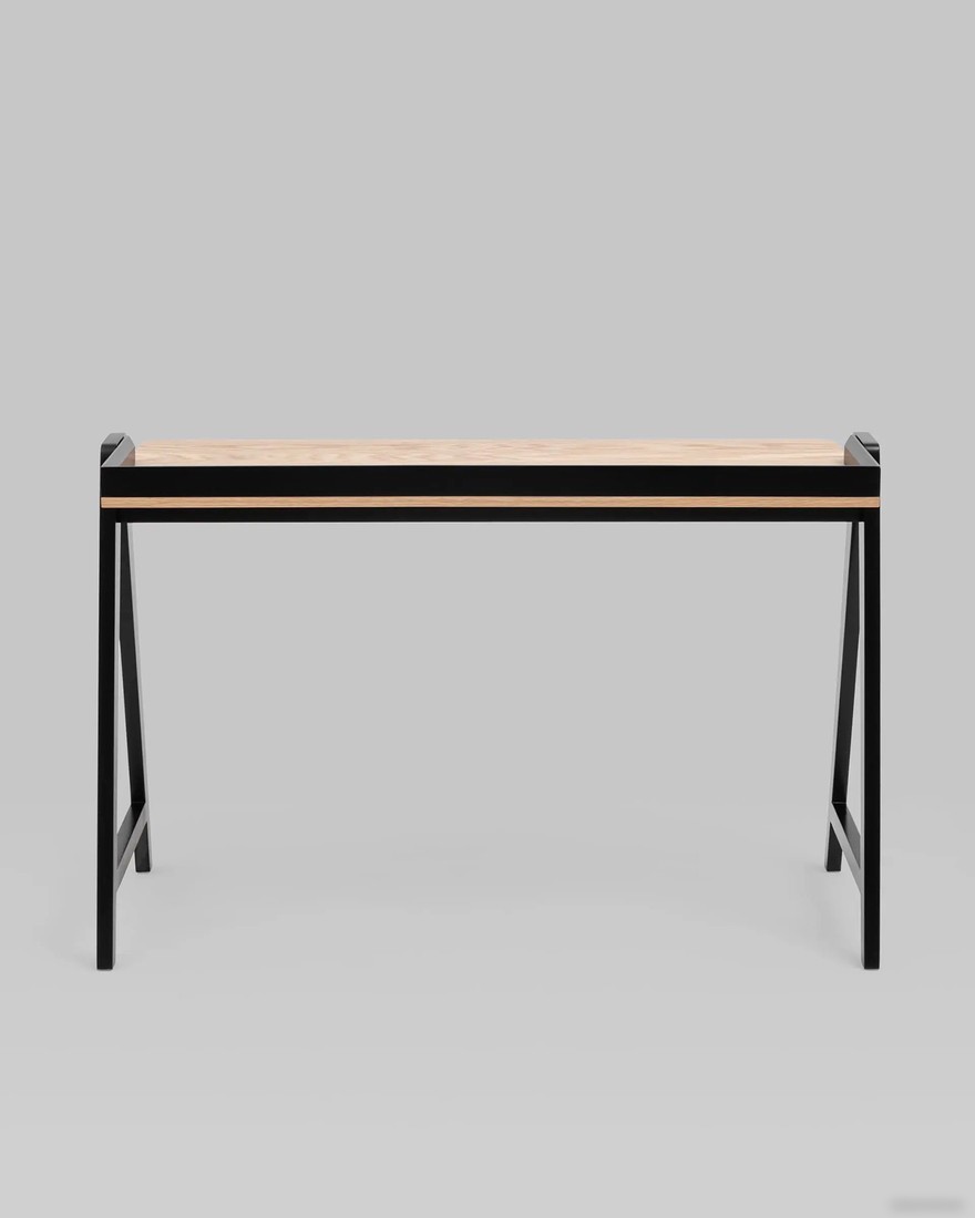 Стол Stool Group Pyramid 118x53 T-002-P (светлое дерево/черный)
