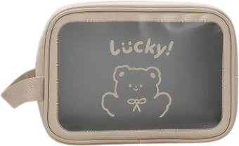 Косметичка ILikeGift Lucky bear ZT385-0017-34-02 (gray)