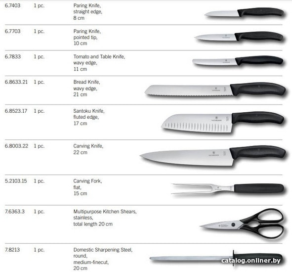 Набор ножей Victorinox 6.7193.9