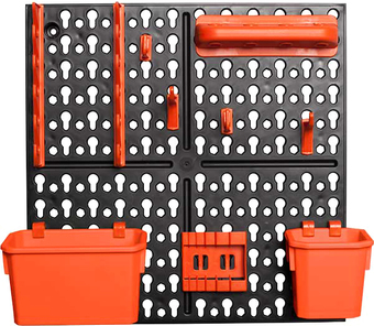 Стенд Blocker Boombox Expert с наполнением 652x100x326 мм (черный/оранжевый)
