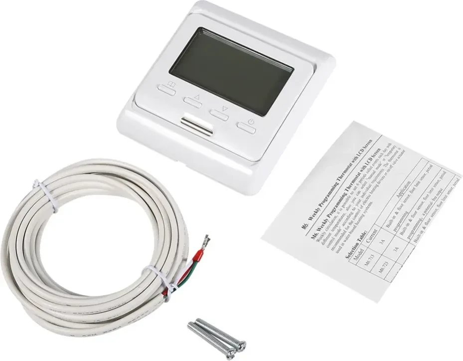 Терморегулятор Menred E51.716 с WiFi (белый)