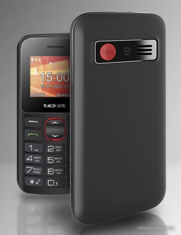 Кнопочный телефон TeXet TM-B315 (черный)