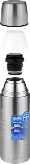 Термос BIOSTAL NBP-1000-1 1л (серебристый)
