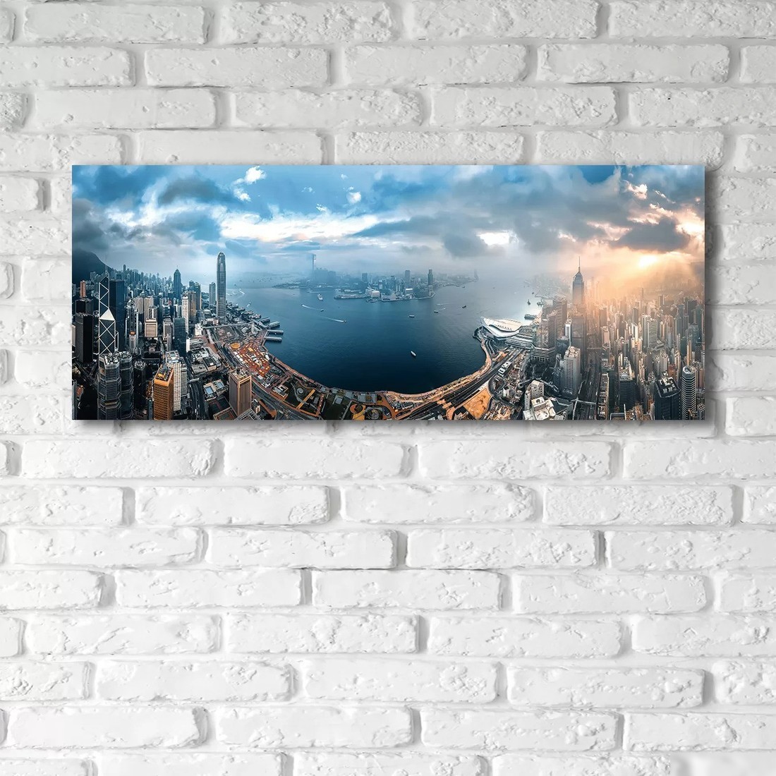 Картина Stamprint Порт в Гонконге ST030 (50x125)