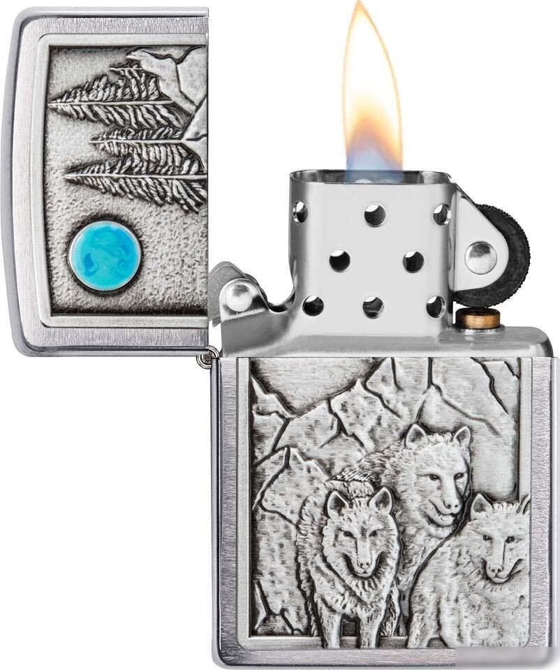 Зажигалка Zippo Wolf Design 49295