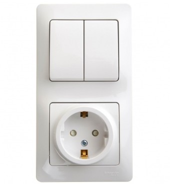 Розетка Schneider Electric GSL000174 (Белый)