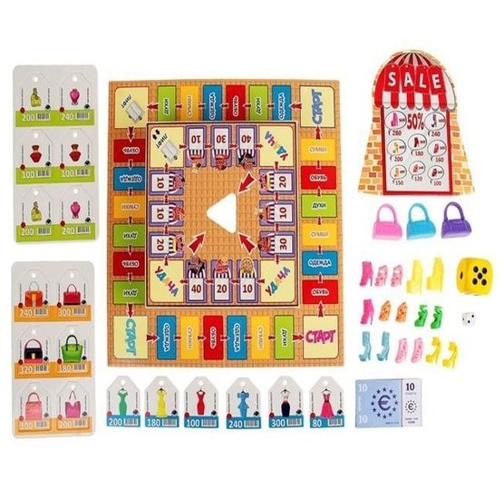 Настольная игра Play Land Шопинг Терапия