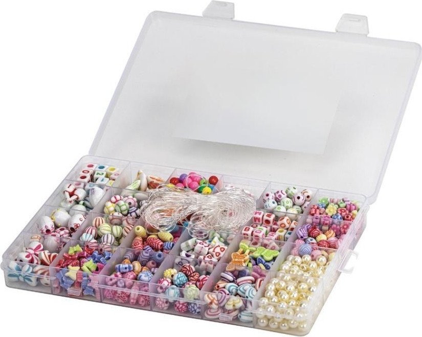 Бусины BRAUBERG Beads set 664695 (450 шт)