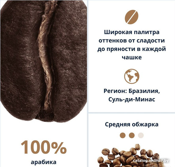 Кофе DeLonghi Signature Espresso Blend зерновой 250 г