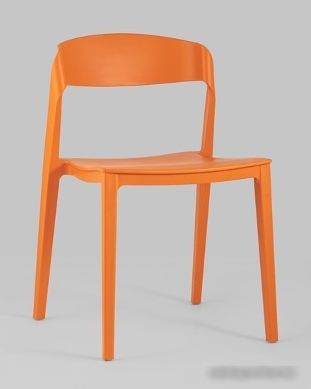 Стул Stool Group Moris пластик (оранжевый)