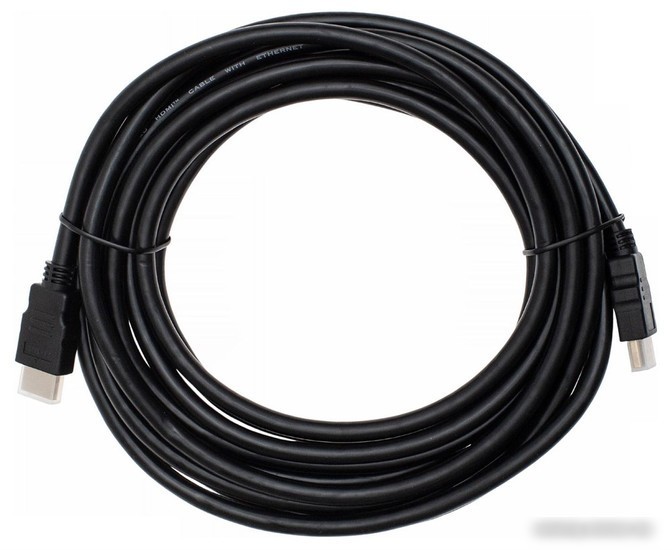 Кабель CACTUS HDMI - HDMI CS-HDMI.1.4-5 HDMI (5 м, черный)