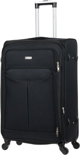 Чемодан-спиннер L'Case Amsterdam 27 (L, черный)