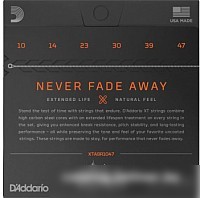 Струны для гитары D'Addario XTABR1047