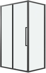 Душевой уголок Grossman Cosmo 120x80x195 120.K33.02.1280.21.00 (черный матовый/стекло прозрачное)