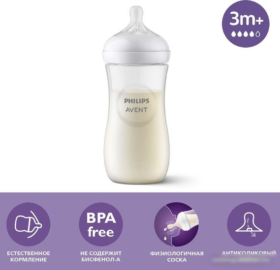Бутылочка для кормления Philips Avent Natural Response SCY906/01 (260 мл)