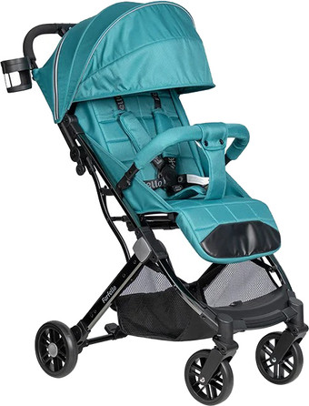Коляска прогулочная «книга» Farfello Comfy Go Comfort CG-307 (аквамарин/черный хром)