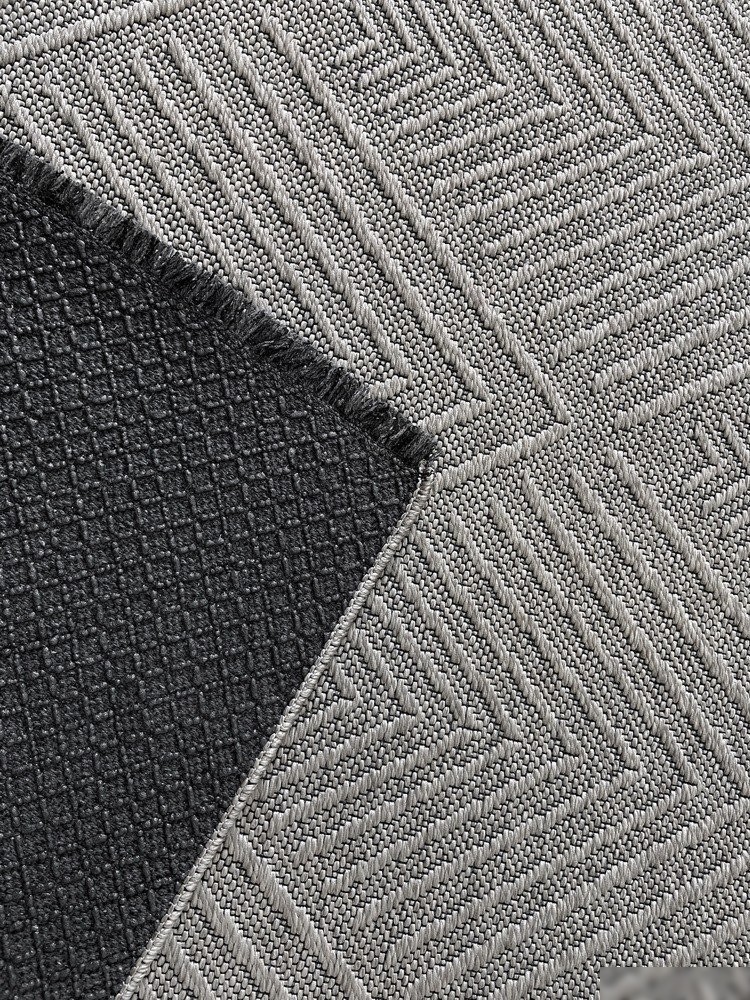 Ковер для жилой комнаты Linea Hali Gabardine K5052-GREY (0.75x1.5)