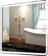 Пекам Зеркало Marta 1 80x70 marta1-80x70B (с подсветкой,с бесконтактным сенсором)