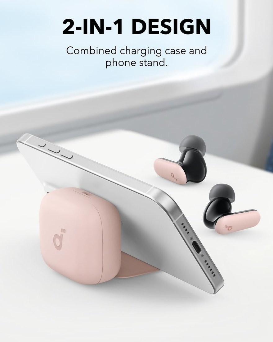 Наушники Anker Soundcore P30i (розовый)