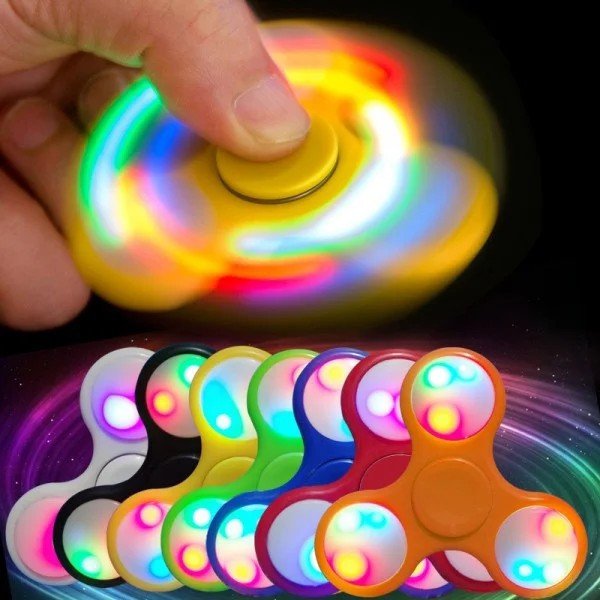 Фиджет спиннер Bingo Hand Spinner LED (белый)