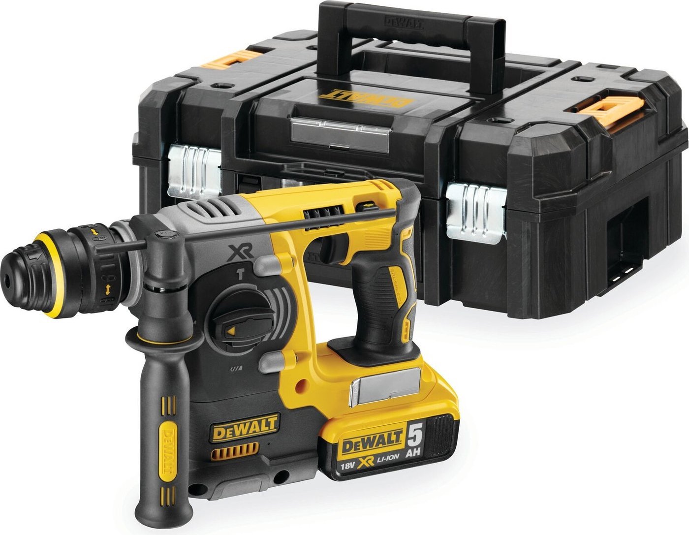 Перфоратор DeWalt DCH273P2T (с 2-мя АКБ 5 Ач, кейс)