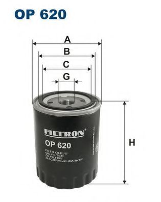 Масляный фильтр Filtron OP620