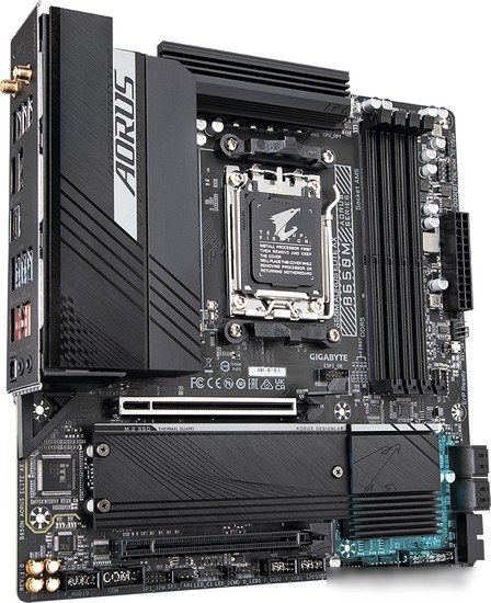 Материнская плата Gigabyte B650M Aorus Elite AX