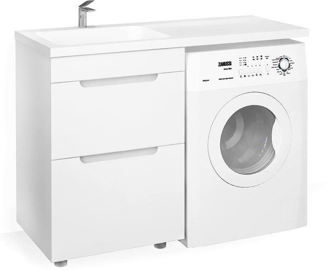 Raval Тумба под умывальник Forte 120 For.01.120.L/N/W (левый, белый)