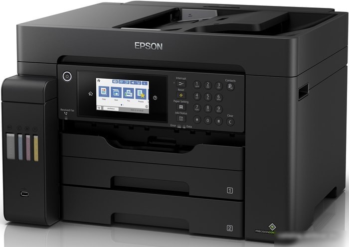 МФУ Epson L15150 (ресурс стартовых контейнеров 7500/6000, контейнер 008)