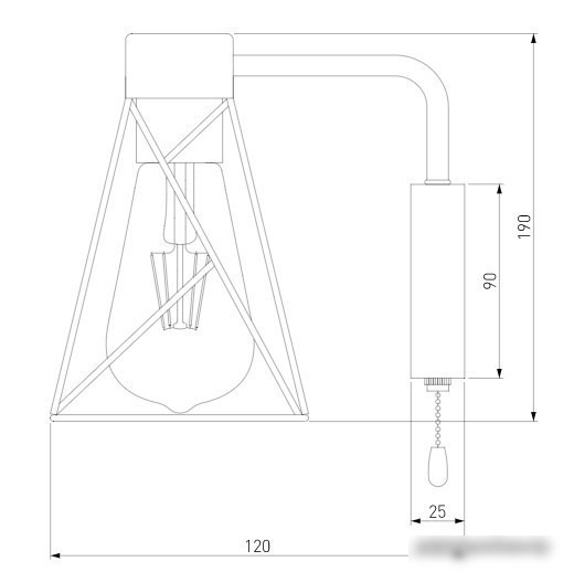 Бра Евросвет Trappola 70107/1