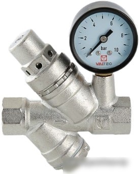Valtec Редуктор давления с фильтром и маном. VT.082 3/4" VT.082.N.05