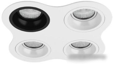 Точечный светильник Lightstar Domino D64607060606 Точечный светильник Lightstar Domino D64607060606